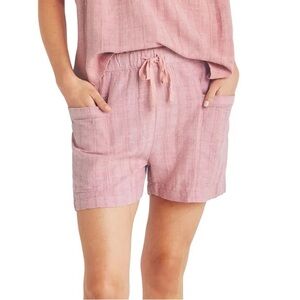 SPLENDID Gia Stripe Short Pink Lotus NWT